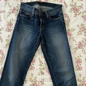 slightly worn jeans!